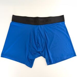 Pair of Thieves 'Hustle' Boxer Briefs Blue Men's Size Medium NEW